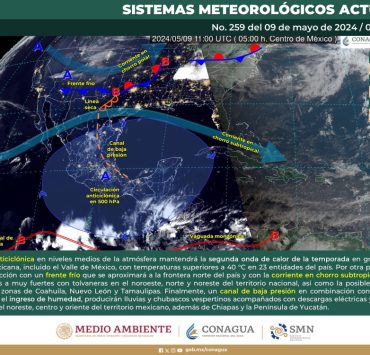 El SMN prevé temperaturas superiores a 40°c