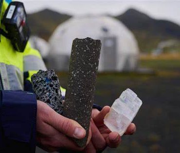 Islandia convierte el CO2 en rocas