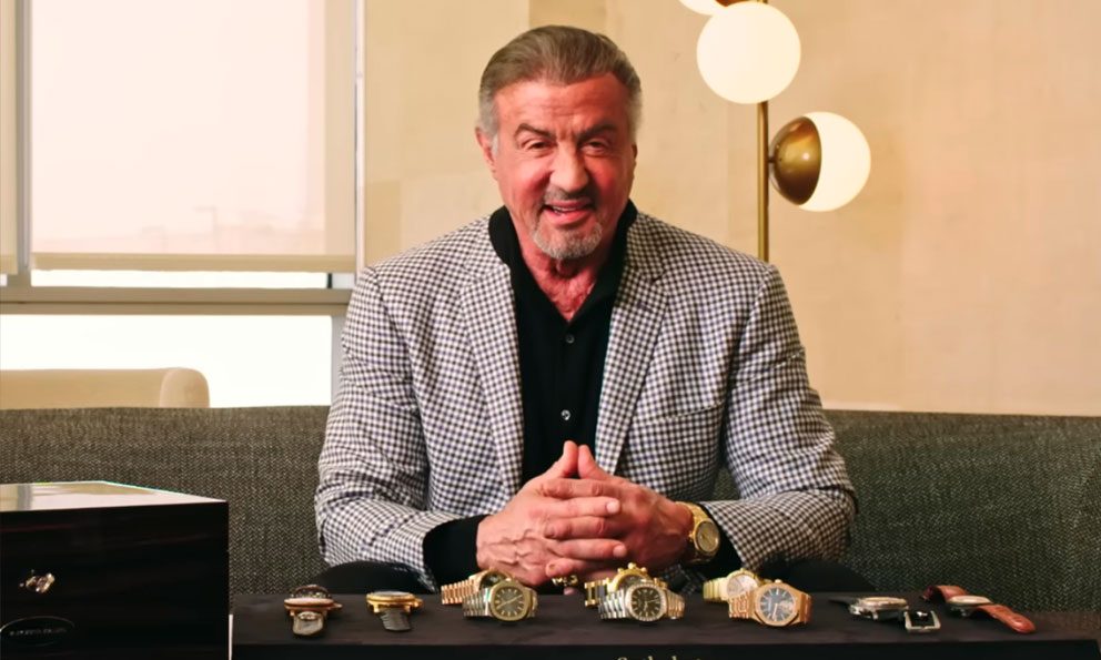 Sylvester Stallone subastará sus relojes
