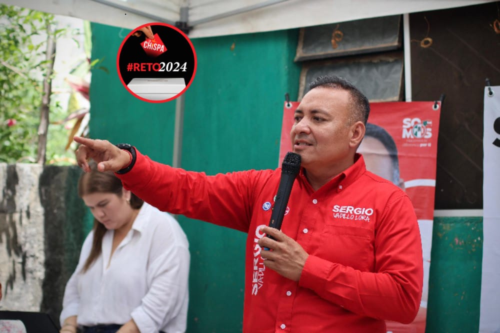 El candidato de la coalición Fuerza y Corazón por México (PRI-PAN-PRD) a la Diputación Federal por el III Distrito Sergio Vadillo, conoció y registró las necesidades de los vecinos.