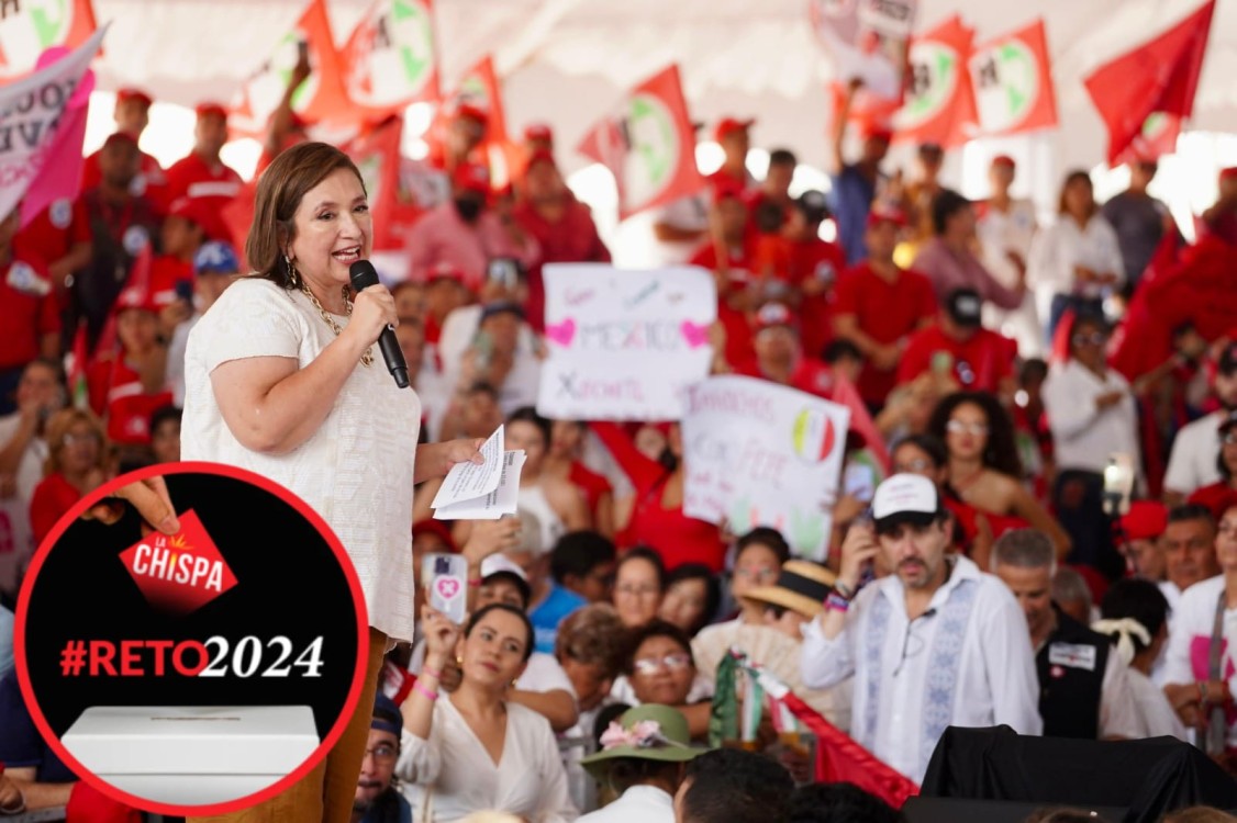 Xóchitl Gálvez promete mejorar condiciones laborales de maestros y aumentar salario base a 20 mil pesos