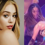 Durante su concierto en Perú, Danna Paola tuvo incidente en el escenario, el cual pudo manejar con profesionalismo.