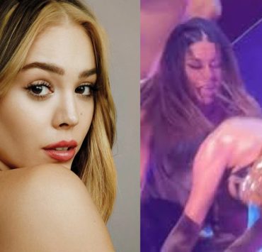 Durante su concierto en Perú, Danna Paola tuvo incidente en el escenario, el cual pudo manejar con profesionalismo.