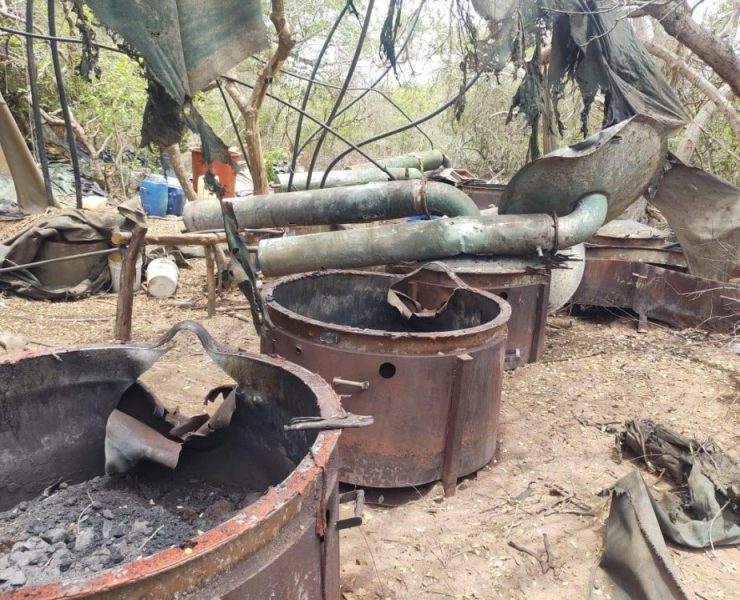 Armada de México Desmantela Laboratorio Clandestino en Sinaloa