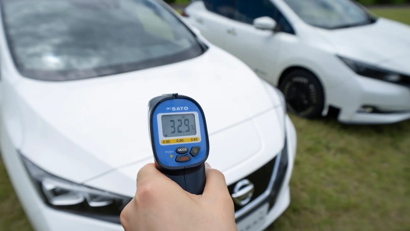 Nissan crea una pintura para enfriar