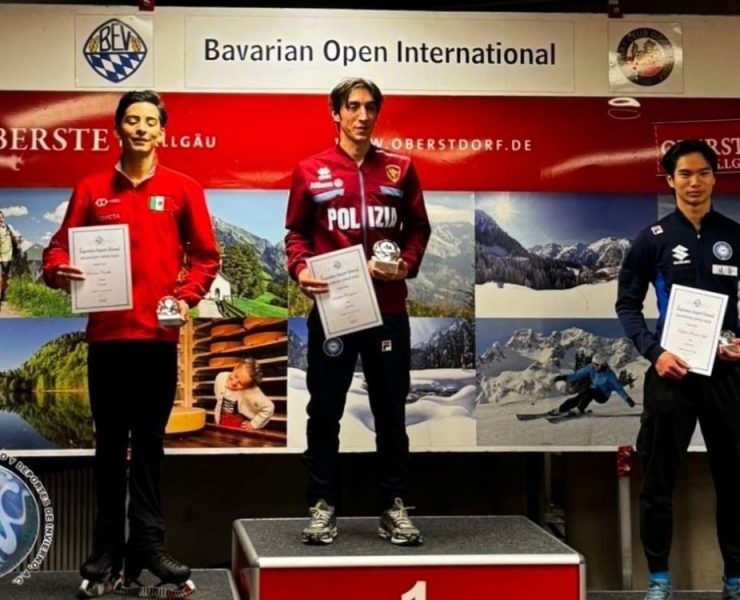 Donovan Carrillo arranca el 2025 con Plata en el Bavarian Open de Patinaje Artístico