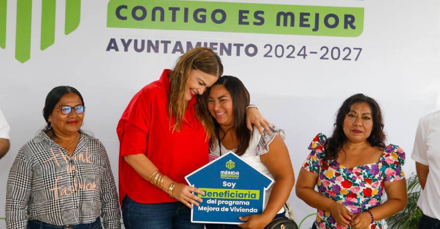 Acciones de vivienda llega al sur de Mérida con un impacto histórico