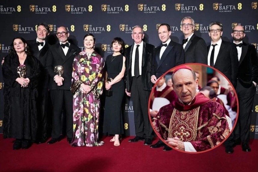 Cónclave sorprende y gana el gran premio en los Premios BAFTA 2025
