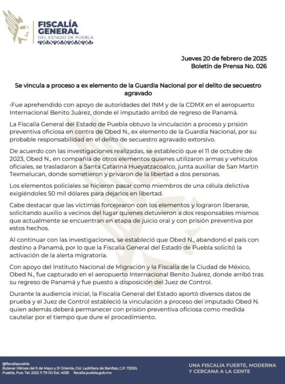 Vínculos con la delincuencia organizada