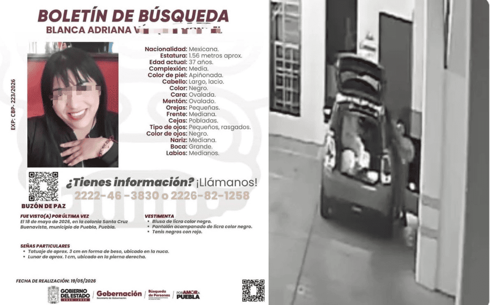 Hallan sin vida a Blanca Adriana reportada como desaparecida en Puebla