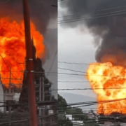 Explosión de pipa de gas
