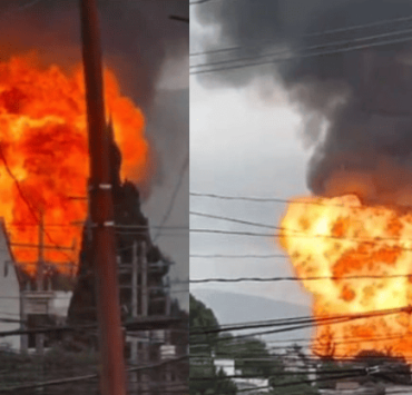 Explosión de pipa de gas